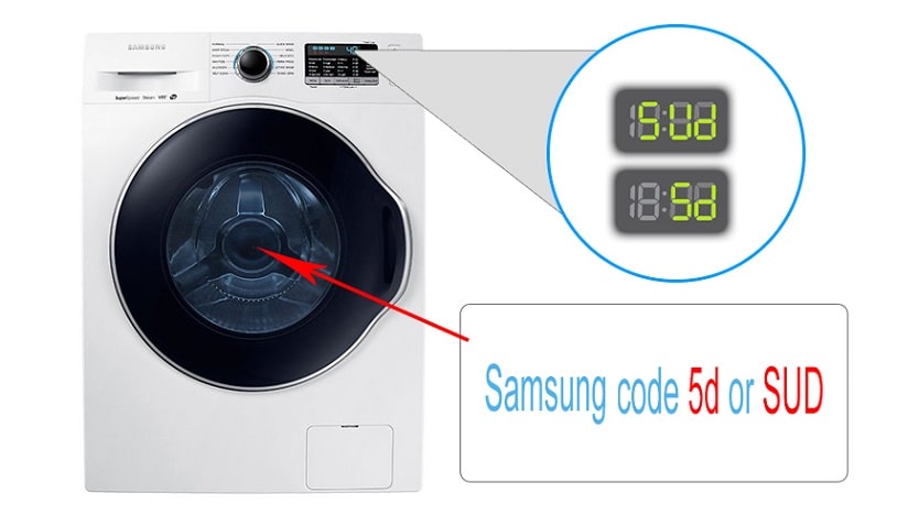 Sud (5ud) oder SD (5D) in einer Samsung-Waschmaschine