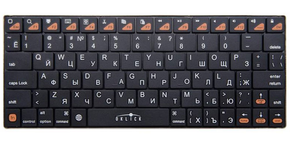 OKLICK 840S trådløst tastatur