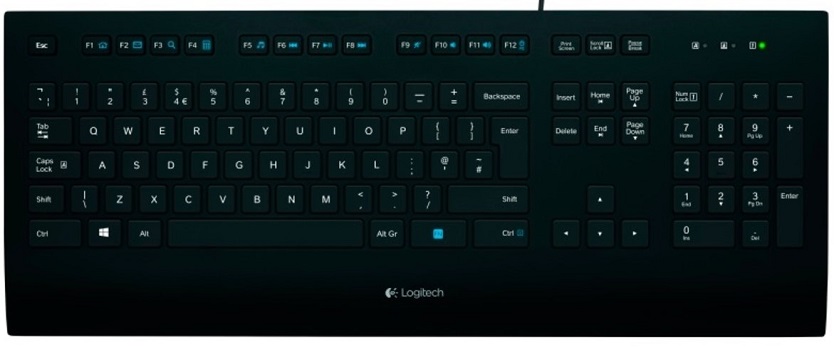 Logitech ledet tastatur K280e